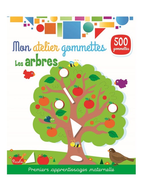 Mon atelier gommettes Les arbres - Kiabi