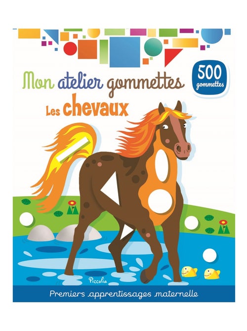 Mon atelier gommettes Les chevaux - Kiabi