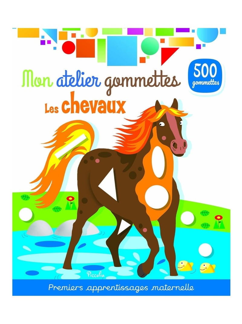 Mon atelier gommettes Les chevaux N/A - Kiabi