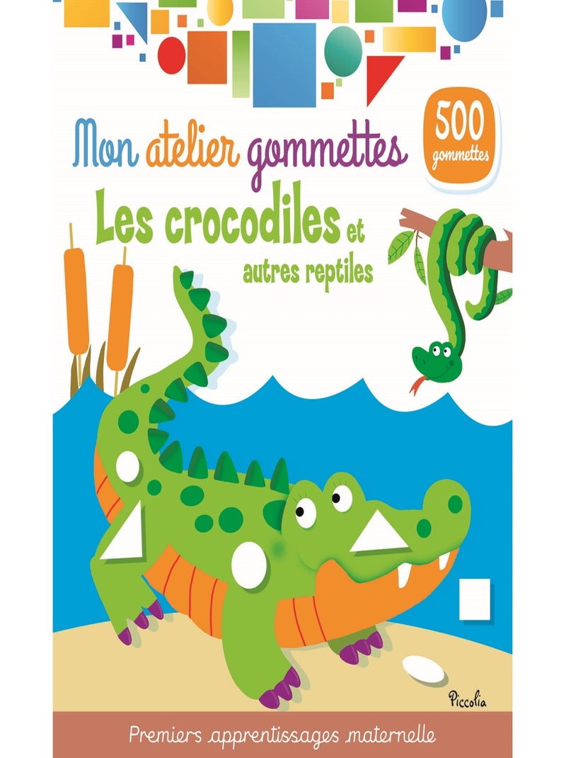 Mon atelier gommettes Les crocodiles N/A - Kiabi