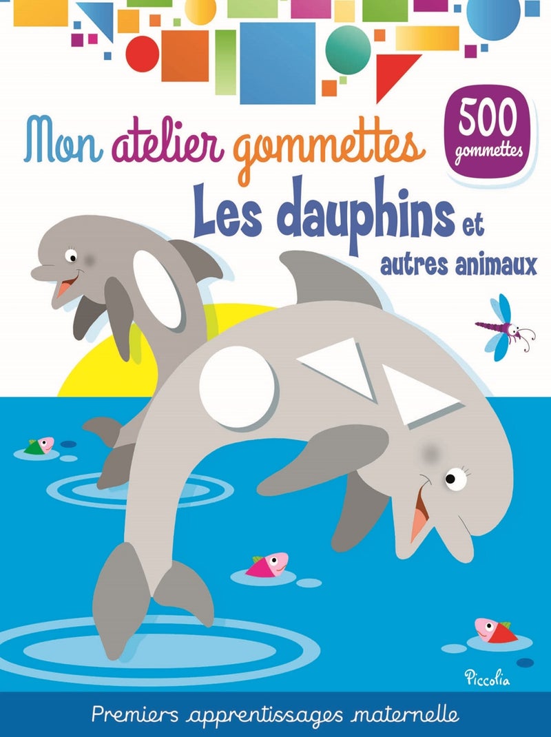 Mon atelier gommettes Les dauphins N/A - Kiabi