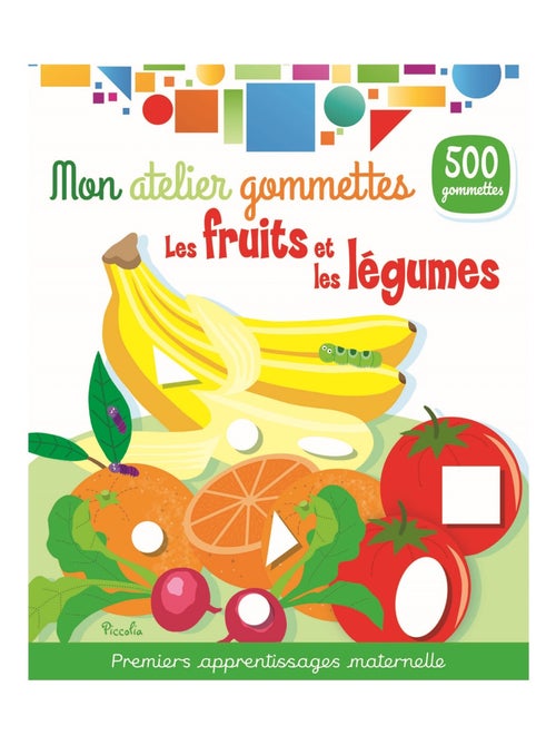 Mon atelier gommettes Les fruits et légumes - Kiabi