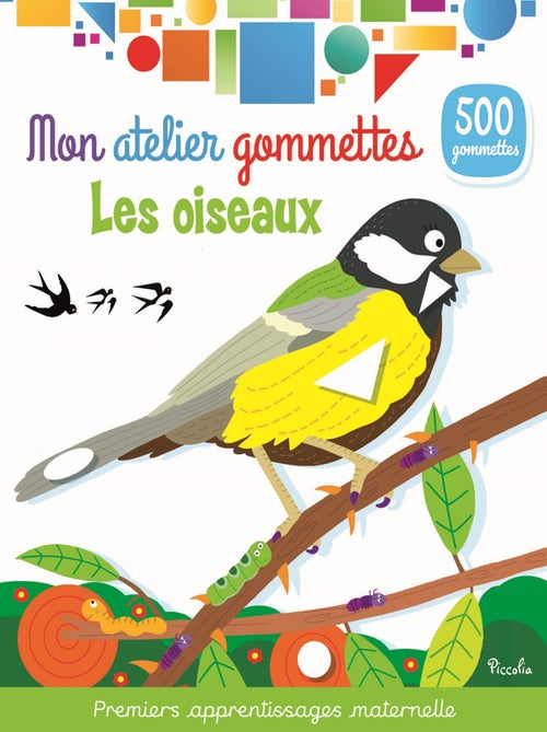 Mon atelier gommettes Les oiseaux - Kiabi