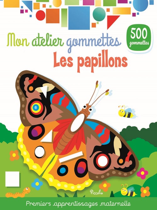 Mon atelier gommettes Les papillons - Kiabi