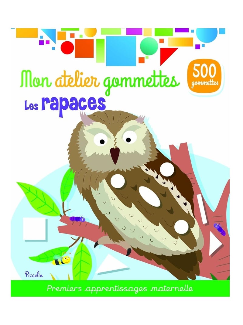 Mon atelier gommettes Les rapaces N/A - Kiabi