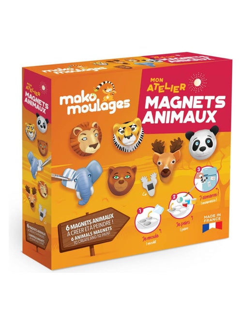 Mon atelier moulage Magnets Animaux - Kiabi