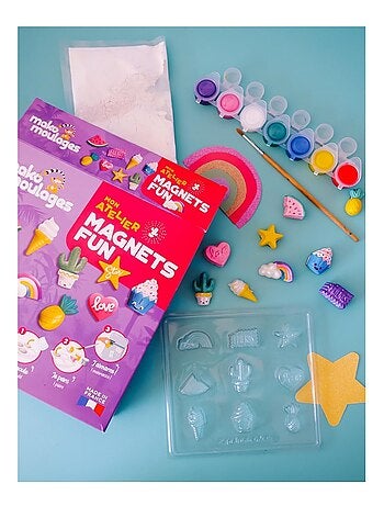 Mon atelier moulage magnets fun