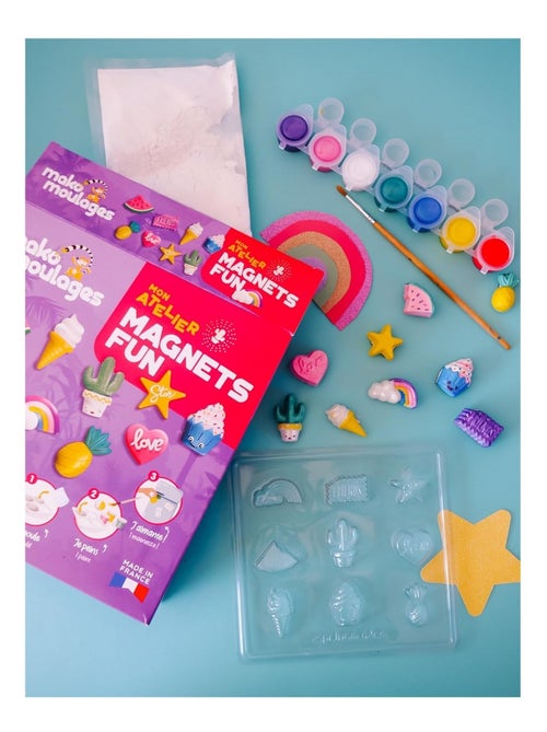 Mon atelier moulage Magnets Fun - Kiabi