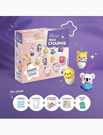 Mon atelier moulage Mes Charms