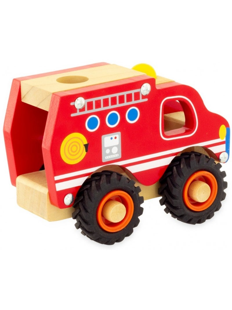 Mon camion de pompiers Rouge - Kiabi