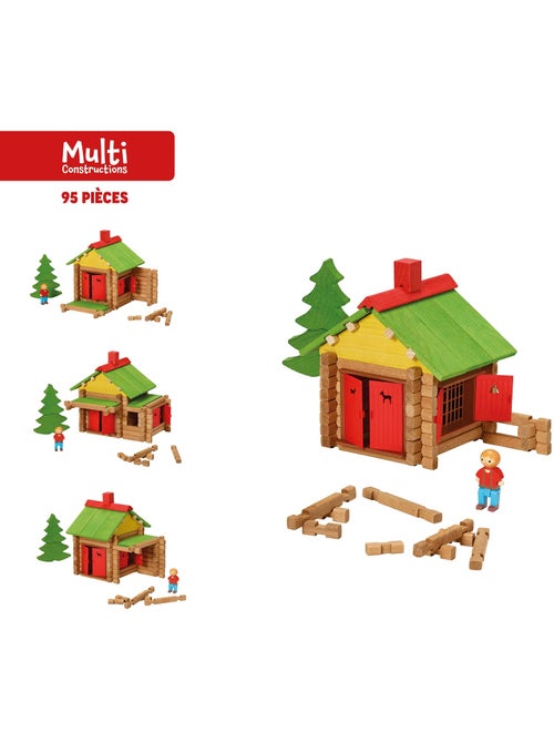 Mon chalet en bois 95 pièces - Kiabi