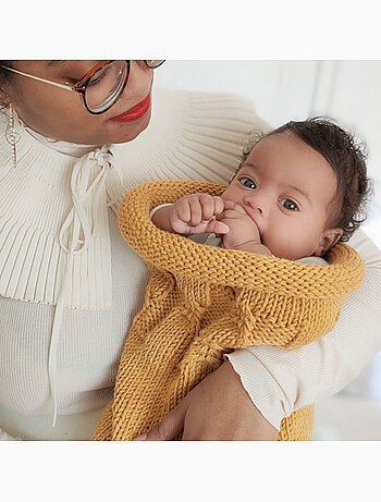 Mon cocon ma petite laine: un emmaillotage doux efficace