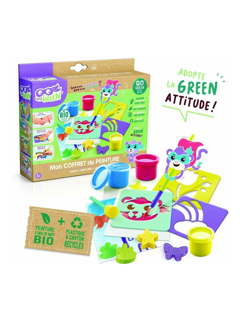 Mon Coffret De Peinture Bio - Super Green N/A - Kiabi