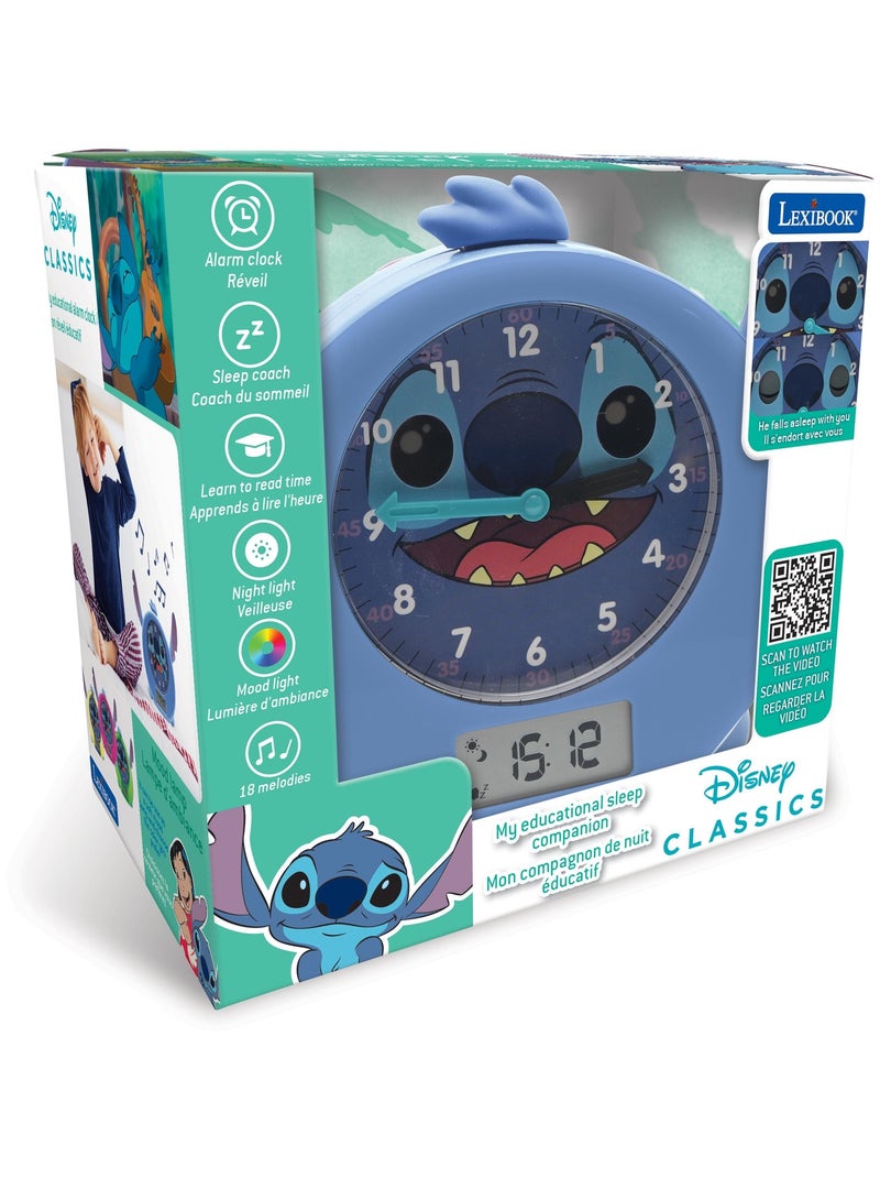Mon Compagnon de Nuit ?ducatif Stitch Bleu - Kiabi