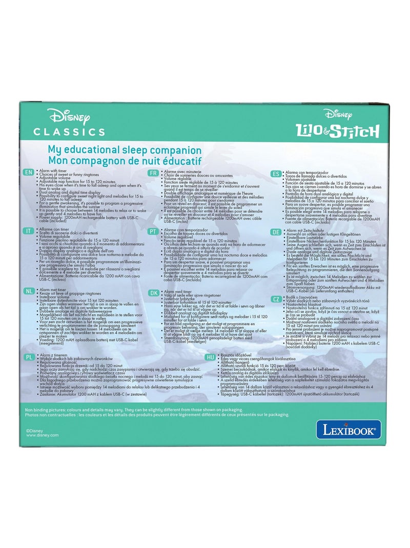 Mon Compagnon de Nuit Éducatif Stitch Bleu - Kiabi