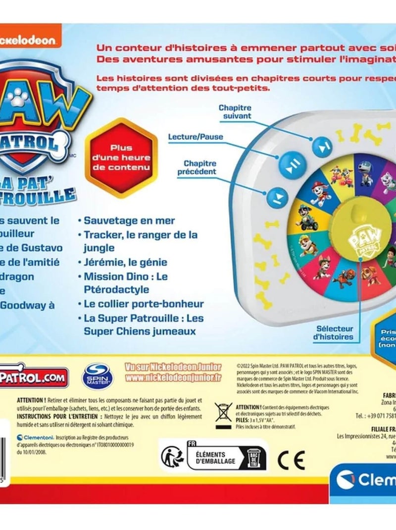 Mon conteur d'histoires : Il était une fois, les aventures de la Pat' Patrouille (Paw Patrol) N/A - Kiabi