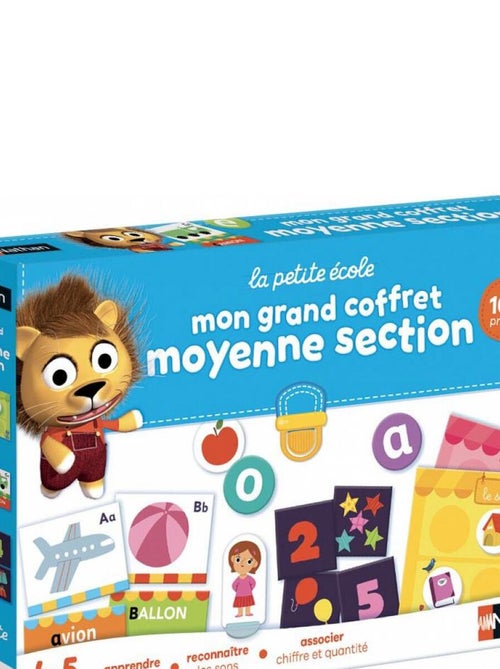 Mon grand coffret moyenne section : La petite école - Kiabi