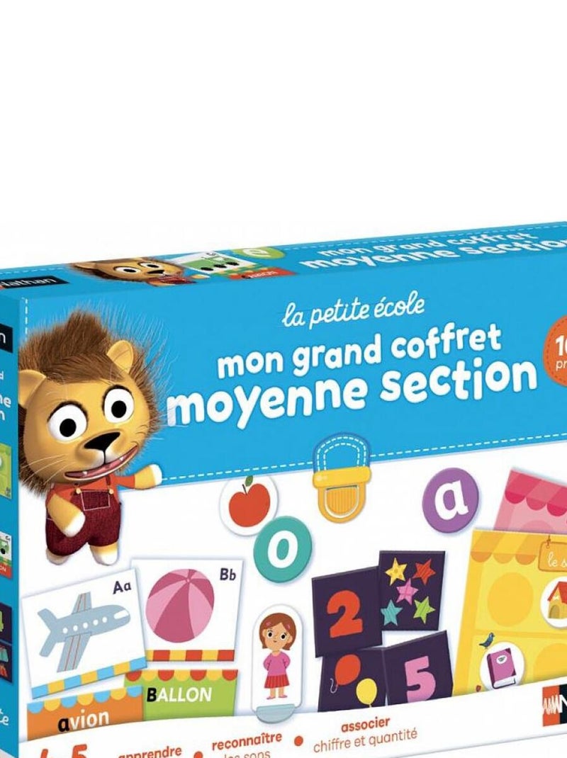 Mon grand coffret moyenne section : La petite école N/A - Kiabi