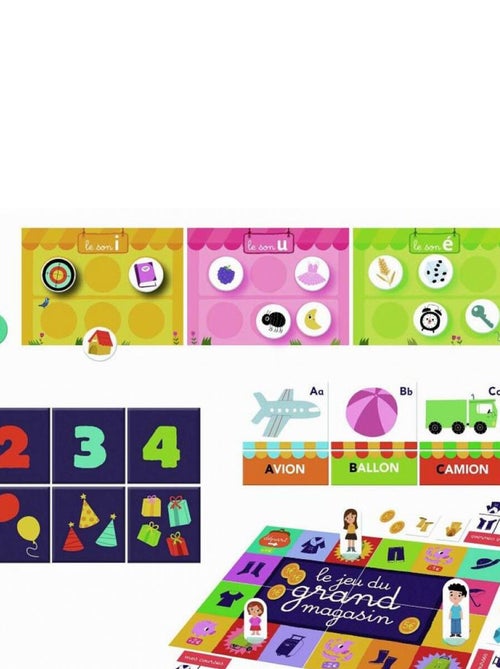 Mon grand coffret moyenne section : La petite école - Kiabi