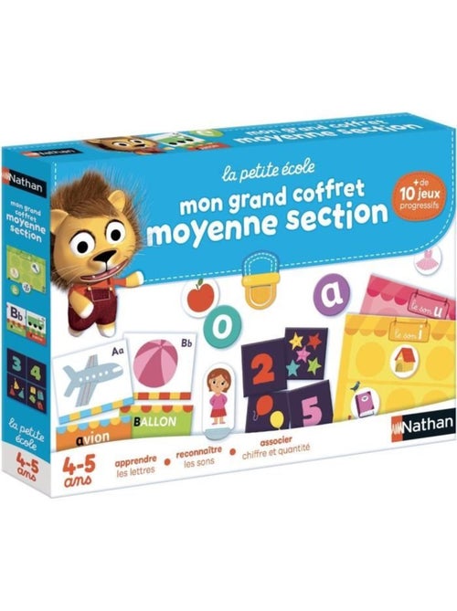 Mon grand coffret moyenne section : La petite école - Kiabi