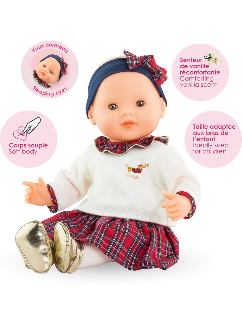 Mon grand poupon Suzanne Corolle en Fêtes Blanc - Kiabi