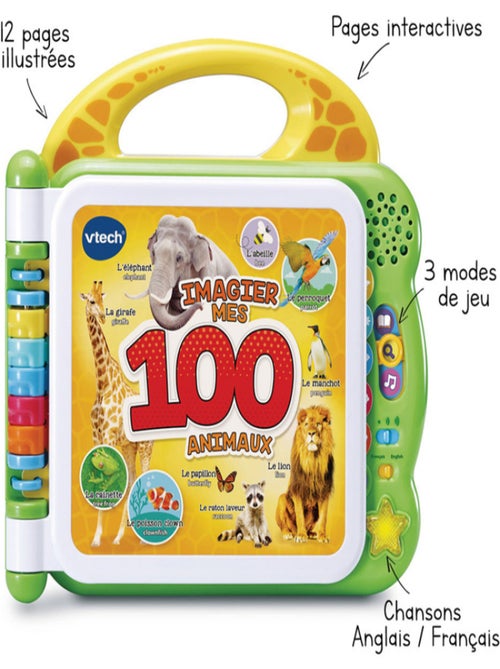 Mon imagier des animaux bilingue - Kiabi