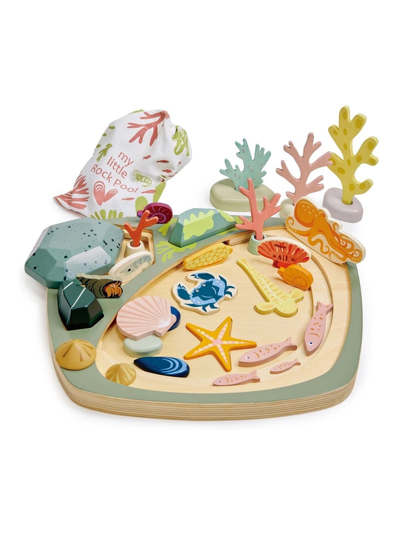 Mon petit bassin rocheux Beige - Kiabi