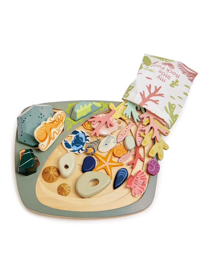 Mon petit bassin rocheux Beige - Kiabi