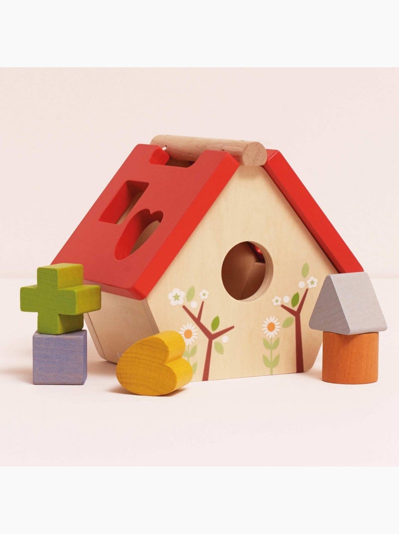 Mon petit nichoir boîte à formes Rouge - Kiabi