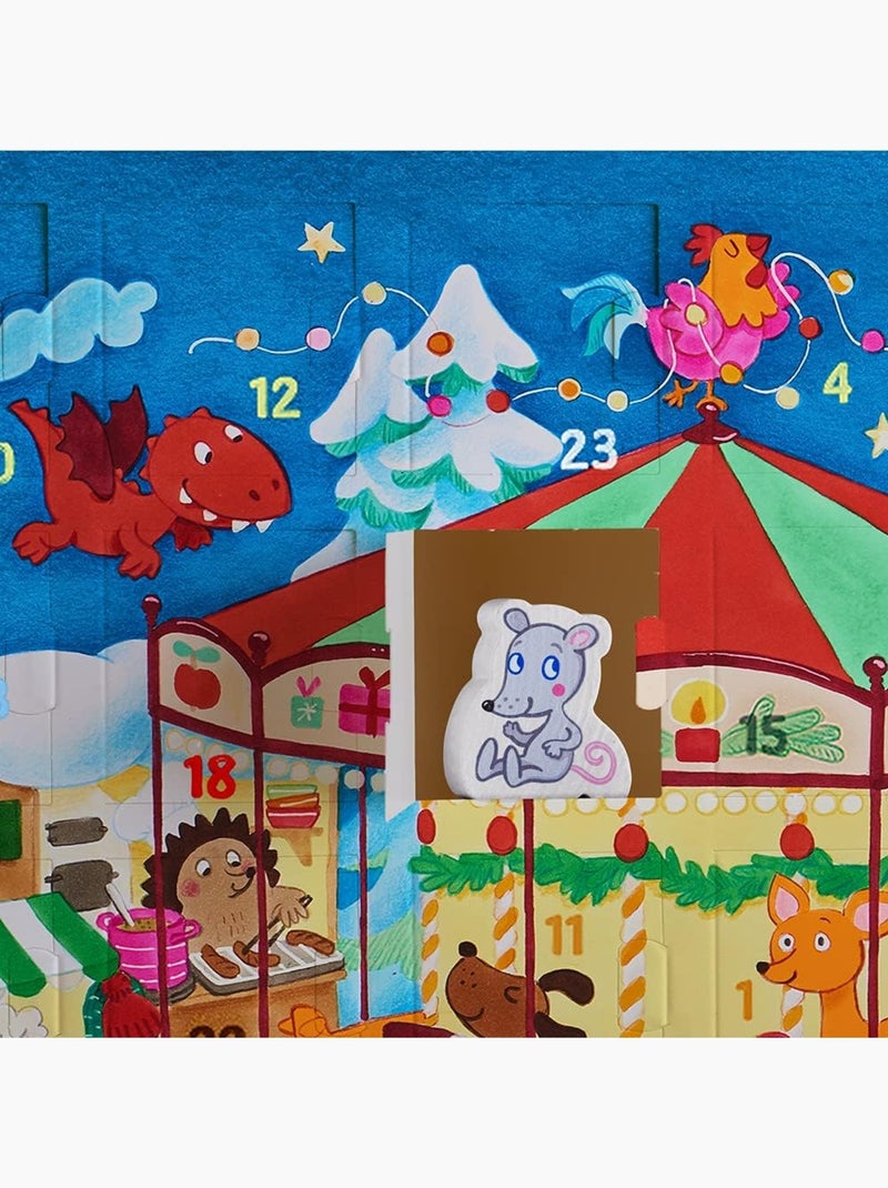 Mon premier calendrier de l'Avent - Marché de Noël Jaune - Kiabi