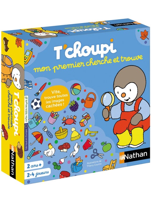 Mon Premier Cherche Et Trouve T'choupi - Nathan - Kiabi