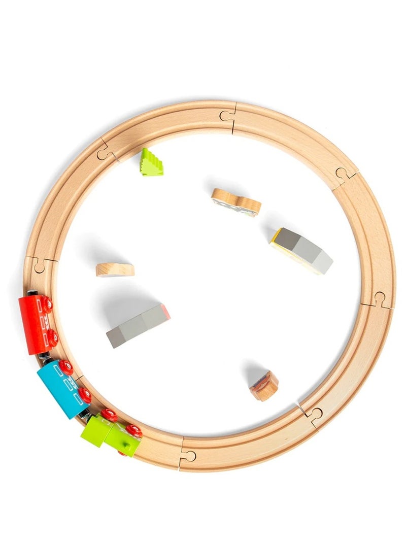 Mon premier circuit de train Beige - Kiabi