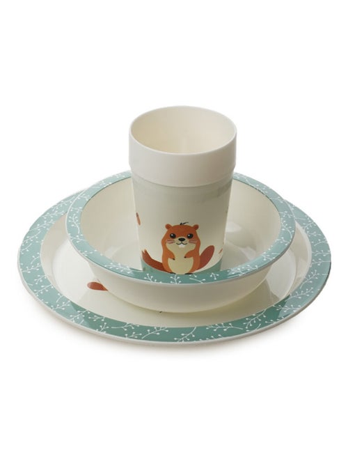 MON PREMIER COFFRET REPAS MICRO-ONDES - CASTOR - Kiabi