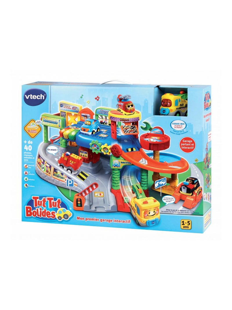 Mon Premier Garage Tut Tut Bolides - Vtech Multicolore - Kiabi