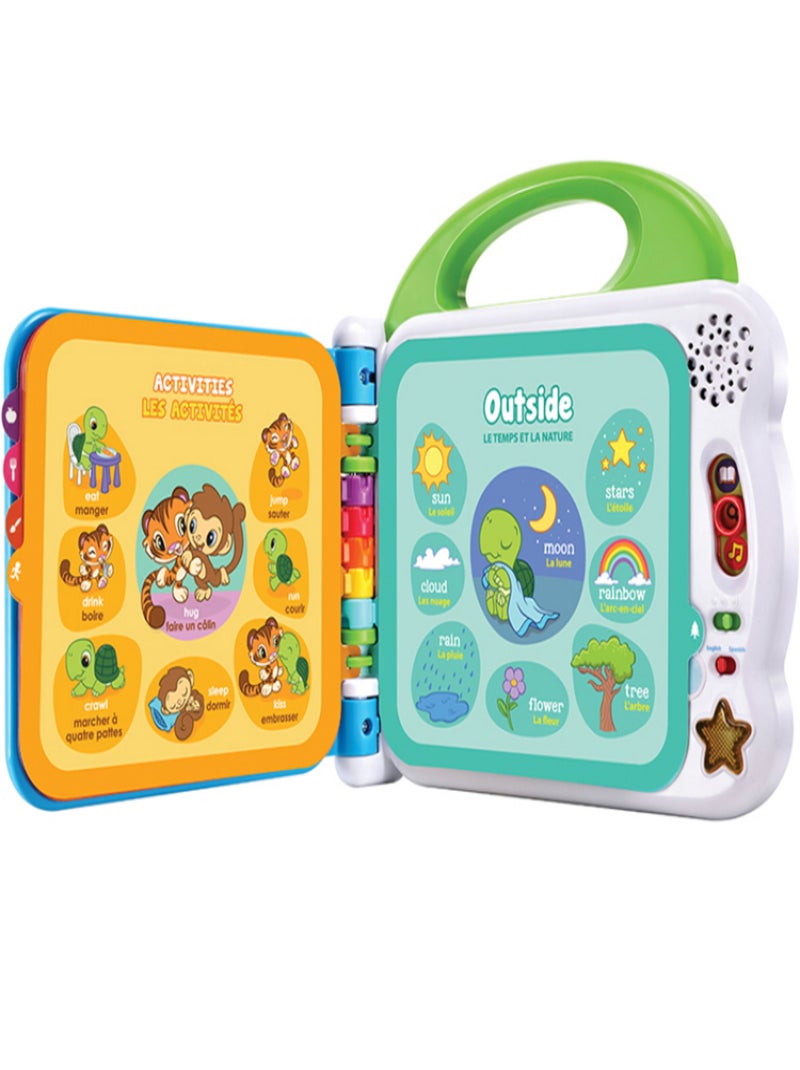Mon premier imagier bilingue Multicolore - Kiabi