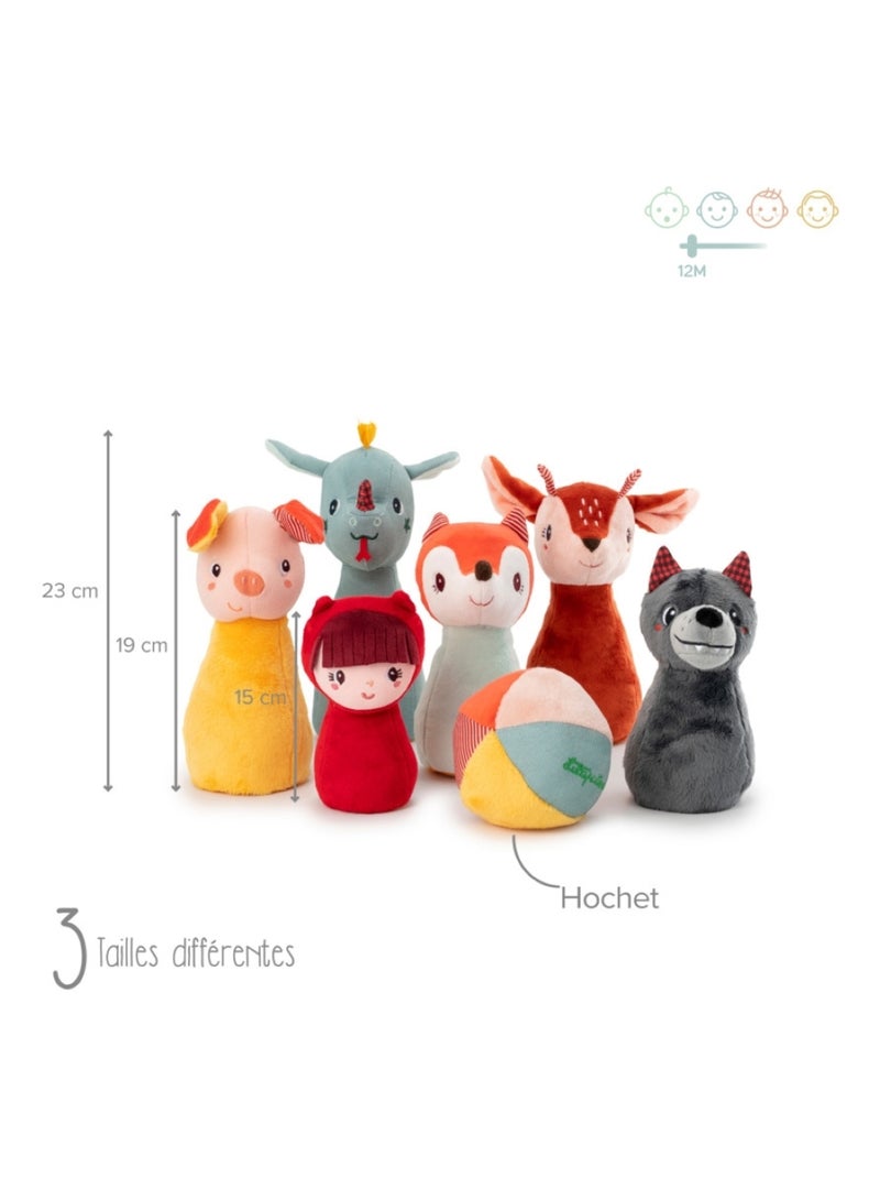 Mon premier jeu de quilles forêt Orange - Kiabi