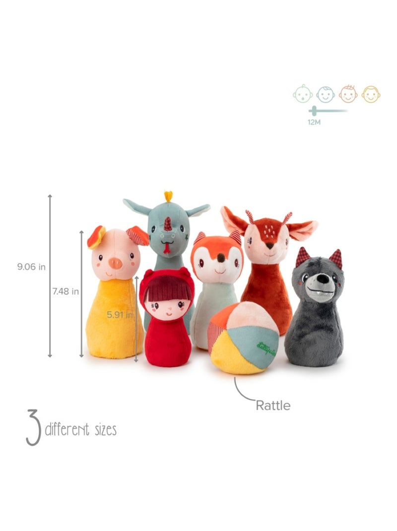 Mon premier jeu de quilles forêt Orange - Kiabi