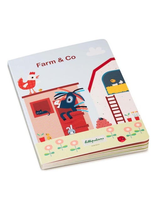 Mon Premier Livre Puzzle Farm & Co - Kiabi