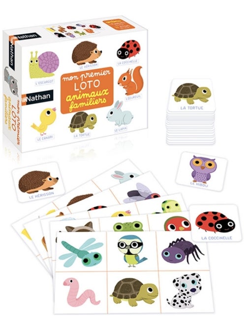 Mon premier loto Animaux familiers - Kiabi