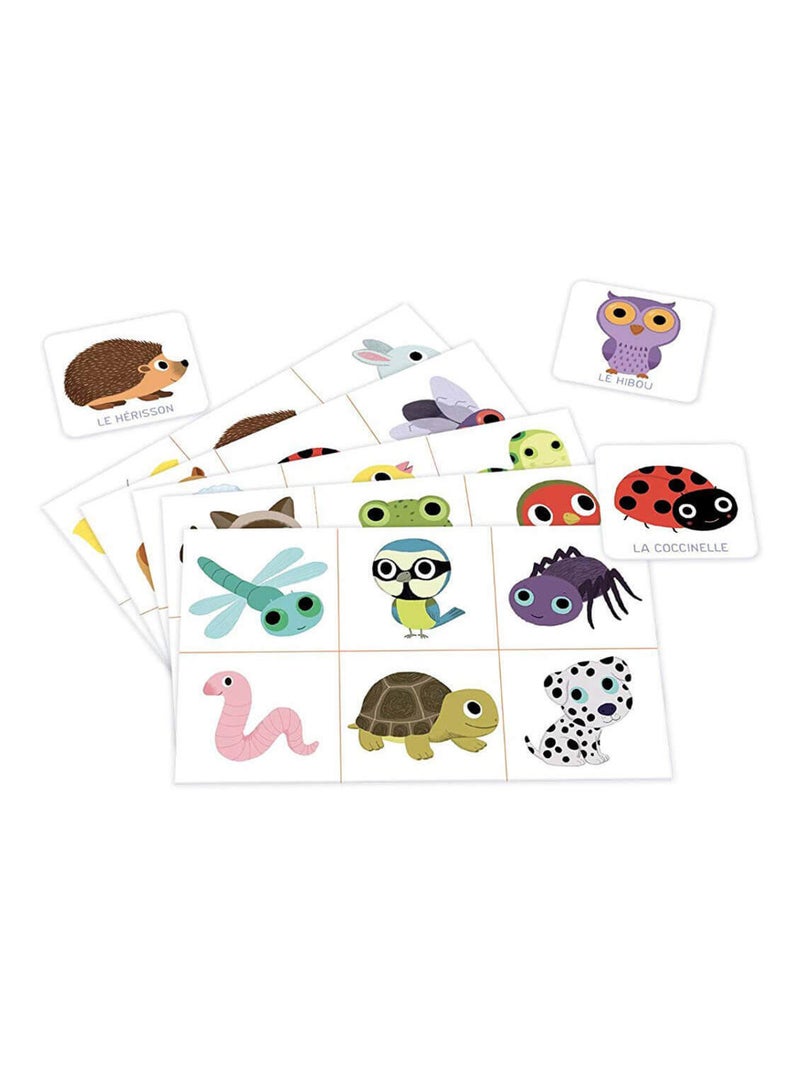 Mon premier loto Animaux familiers Orange - Kiabi