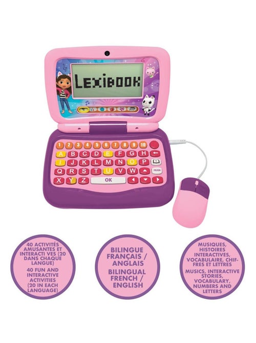Mon premier ordinateur éducatif Gabby et la Maison Magique (EN/FR) - Kiabi