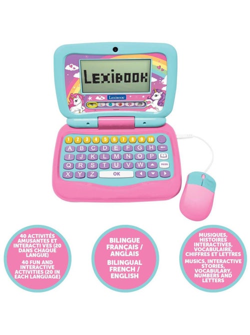 Mon premier ordinateur éducatif Licorne (EN/FR) - Kiabi