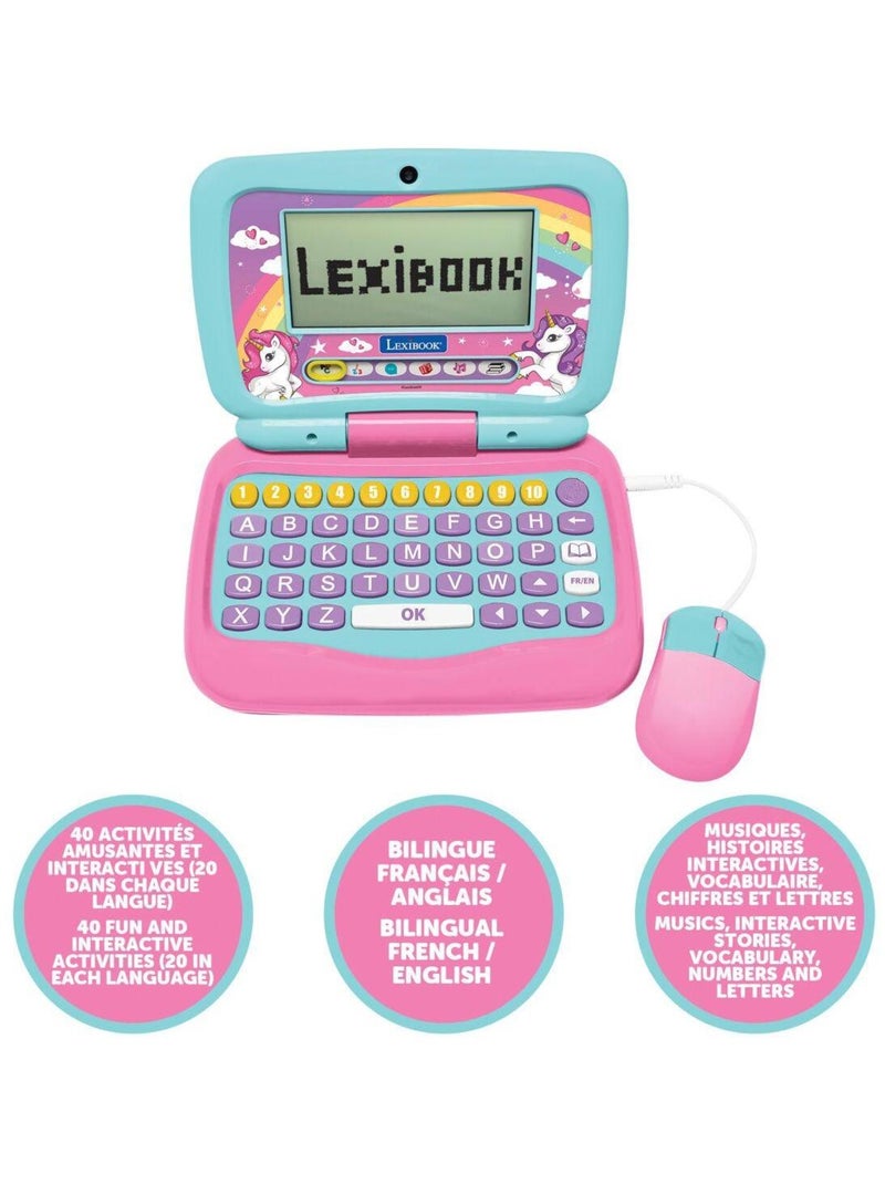 Mon premier ordinateur éducatif Licorne (EN/FR) Rose - Kiabi