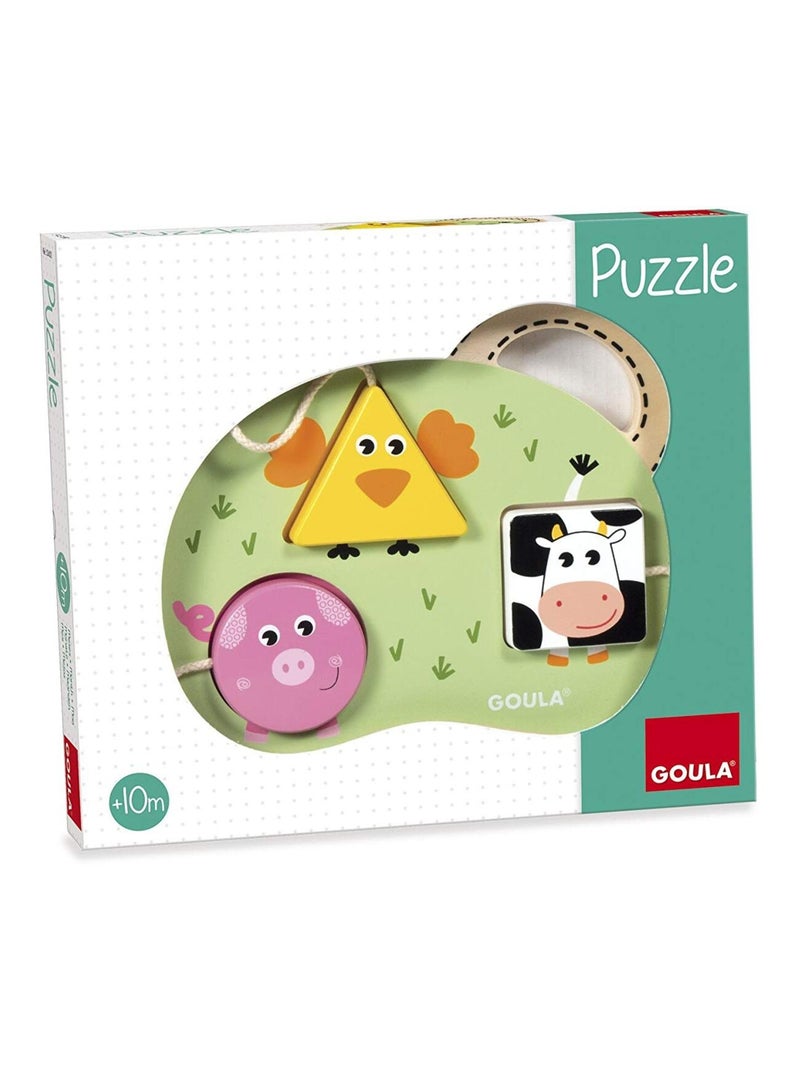Mon Premier Puzzle Ferme N/A - Kiabi