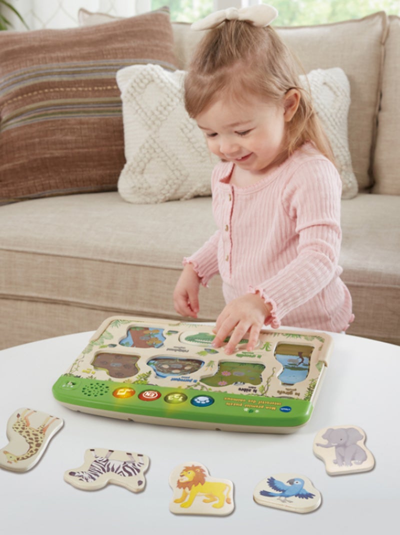 Mon premier puzzle interactif des animaux N/A - Kiabi