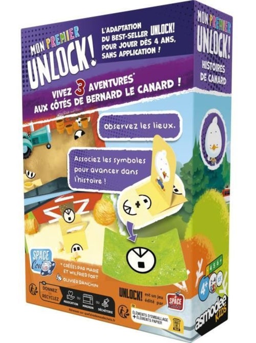 Mon premier unlock! : histoires de canard - Kiabi