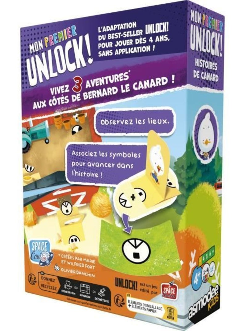 Mon premier unlock! : histoires de canard Vert - Kiabi