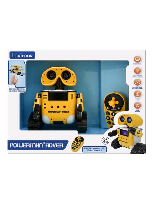 Mon robot multifonction avec changeur de voix, contrôle par geste, musiques et lumières - Kiabi