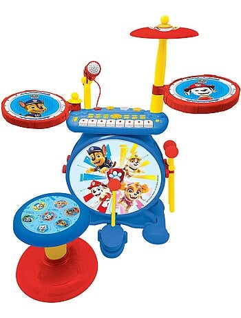 Mon Rock Band Pat Patrouille Batterie Lumineuse Compl?te