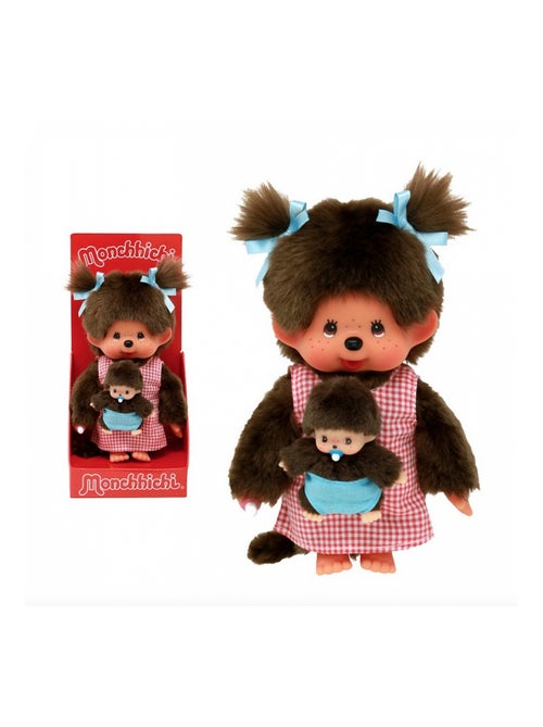 Monchhichi Maman et bebe - 20 cm - Kiabi